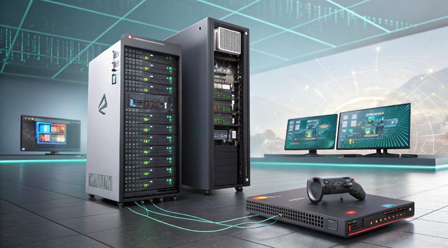 AMD处理器为游戏主机及服务器连接提供动力