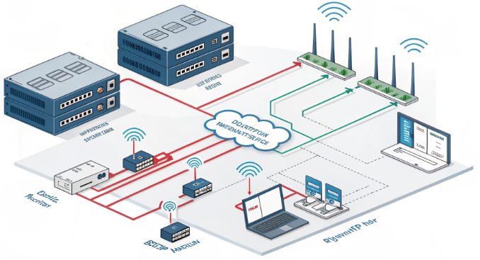 动态路由池与BGP无缝切换示意图 动态路由池与BGP无缝切换示意图