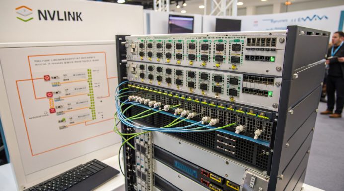 NVLink高速互联架构图 NVLink高速互联架构图