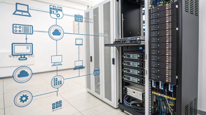 香港服务器自动化基础设施示意图 香港服务器自动化基础设施示意图