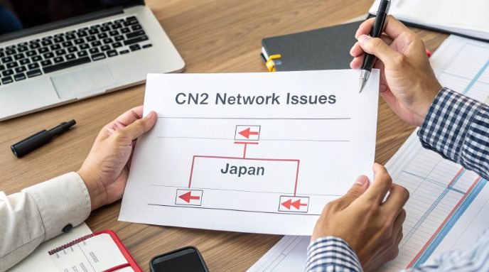 日本CN2网络故障应急响应流程与高可用架构示意图
