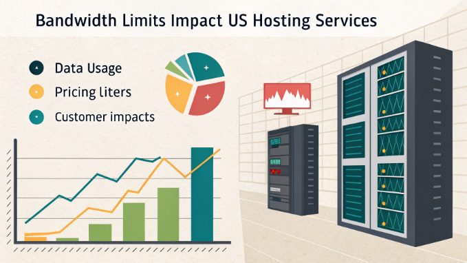 美国服务器带宽限制和数据传输速率图示 美国服务器带宽限制和数据传输速率图示