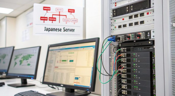 日本服务器远程管理示意图 日本服务器远程管理示意图