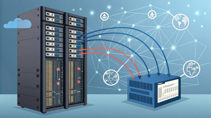 Web服务器并发连接优化示意图 Web服务器并发连接优化示意图