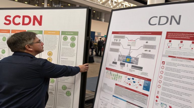 SCDN与传统CDN的差异比较图 SCDN与传统CDN的差异比较图