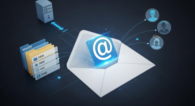 LMTP 投递到 Maildir 虚拟用户示意图 LMTP 投递到 Maildir 虚拟用户示意图