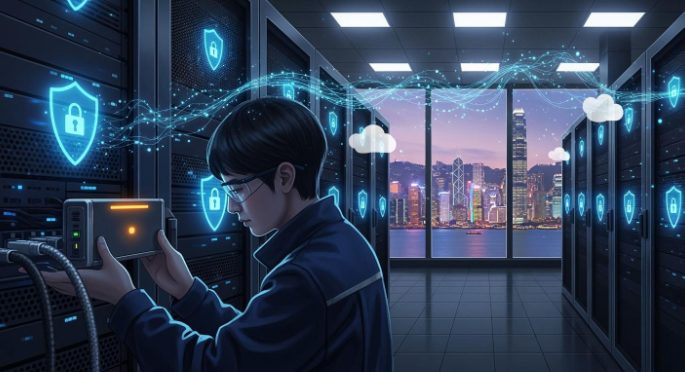 香港服务器数据保护与备份示意图 香港服务器数据保护与备份示意图