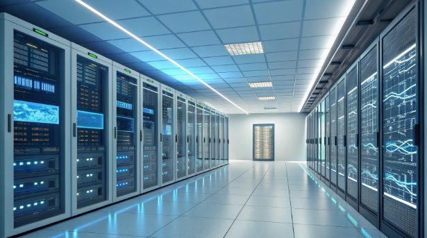 展示 AI 工作负载如何消耗 CPU、GPU、内存、存储和网络资源的服务器资源示意图 展示 AI 工作负载如何消耗 CPU、GPU、内存、存储和网络资源的服务器资源示意图